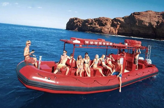 Molokini e tartarughe in gommone a piccoli gruppi
